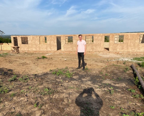 Werkvakantie bouw school