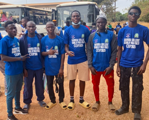 Studenten School of Public Health - Gambia College