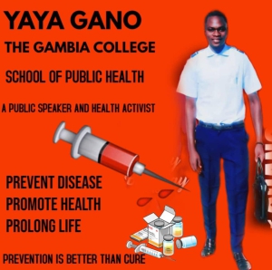 Yaya Gano student Gambia - Global Young Mission