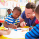 Lesgeven op scholen op missiereis Global Young Mission Gambia